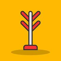 Coat Rack Vector Icon Design