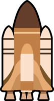 Rocket png graphic clipart design