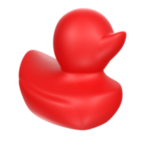 duck animal isolated on transparent png