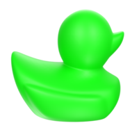 duck animal isolated on transparent png