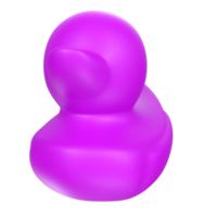 duck animal isolated on transparent png