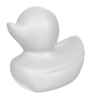 Pato animal aislado en transparente png