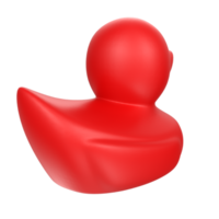 duck animal isolated on transparent png