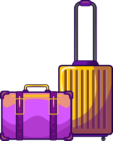 Travel Luggage Case and Briefcase png