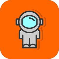 Astronaut Vector Icon Design