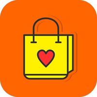 Shopping Bag Vector Icon Design