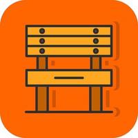 Bench Vector Icon Design