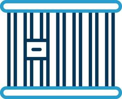 Prison Cell Vector Icon Design