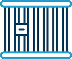 Prison Cell Vector Icon Design