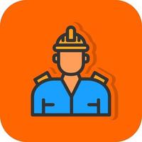 Engineer Vector Icon Design