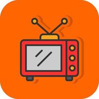 diseño de icono de vector de televisión