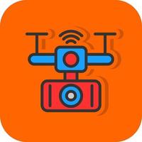 Drone Vector Icon Design