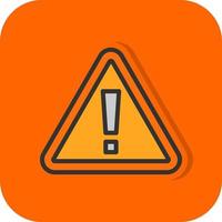 Caution Vector Icon Design