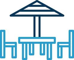 Sitting Area Vector Icon Design
