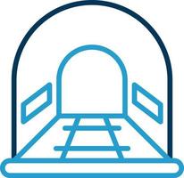 Tunnel Vector Icon Design