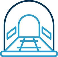 Tunnel Vector Icon Design