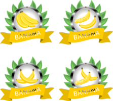 Sweet juicy tasty natural eco product banana png