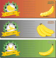 Sweet juicy tasty natural eco product banana png