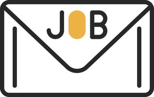 Job Latter Vector Icon Design