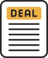 Deal Vector Icon Design