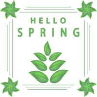 Collection accessory for celebration holiday hello spring png