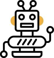 Robot Vector Icon Design