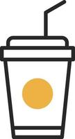 Plastic Cup Vector Icon Design