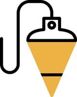 Plumb Bob Vector Icon Design