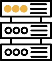 Big Data Vector Icon Design