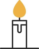 Candle Vector Icon Design