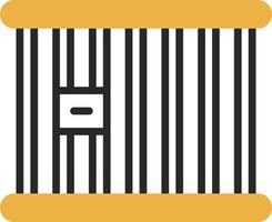 Prison Cell Vector Icon Design