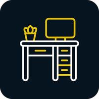 Desk Vector Icon Design