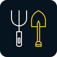 Pitchfork Vector Icon Design