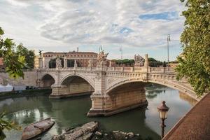 Charming view of the Ponte Vittorio Emanuele II photo
