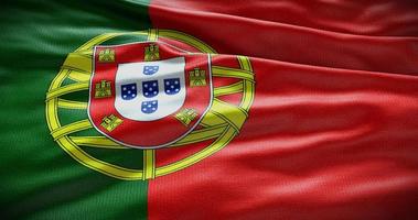 Portugal national flag background illustration. Symbol of country photo