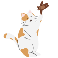 Cute Cat Illustration png