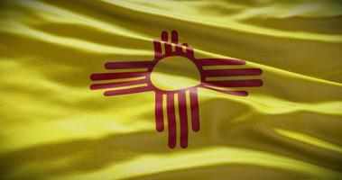 New Mexico state flag background illustration, USA symbol backdrop photo