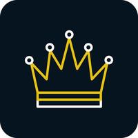 Crown Vector Icon Design