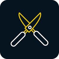 Shears Vector Icon Design