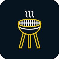 Grill Vector Icon Design