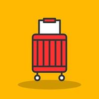 Baggage Vector Icon Design