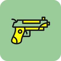 diseño de icono de vector de armas