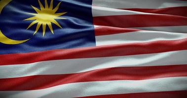Malaysia national flag background illustration. Symbol of country photo
