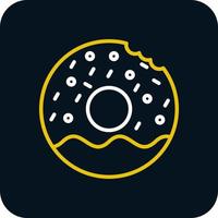 Doughnut Vector Icon Design