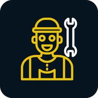 Plumber Vector Icon Design