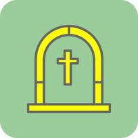 Funeral Vector Icon Design