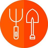 Pitchfork Vector Icon Design