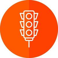 Traffic Lights Vector Icon Design