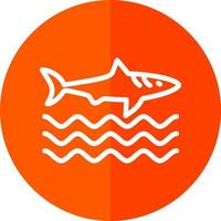Shark Vector Icon Design