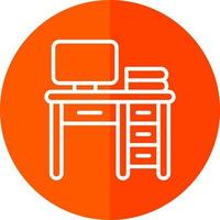 Desk Vector Icon Design